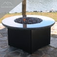thumbnail image 5 of Fire Pit Glass - Dark Amber Reflective Fire Glass Beads 3/4" - Brown Reflective Fire Pit Glass Rocks - Blue Ridge Brand™ Reflective Glass Beads for Fireplace and Landscaping, 5 of 6