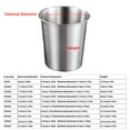 thumbnail image 3 of Pack Of 4 Multifunctional Stainless Steel Cups For Kids Practical And Portable Metal Tumblers For Home Or Travel, 3 of 7