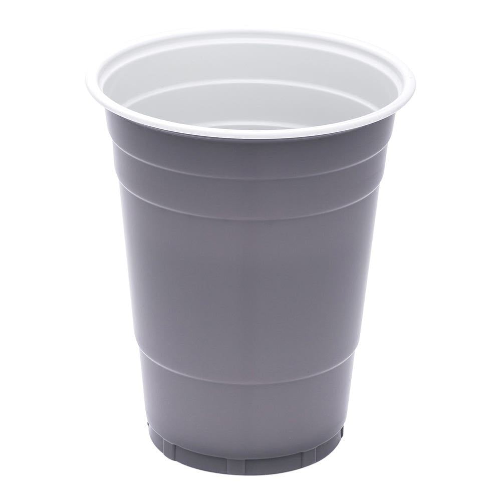 RW Base 16-oz Red Plastic Party Cup - 3 3/4 x 3 3/4 x 4 3/4 - 500 count  box