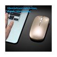 thumbnail image 3 of Wireless Mouse Sensitive Mute Ultra-thin 2.4GHz 1600DPI Desk Mouse for Laptop - White, 3 of 5