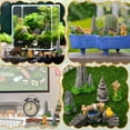thumbnail image 4 of topjuju 34 Pcs Mini Resin Farm Animal Figurines, Outdoor Fairy Garden Accessories Set, Cute Realistic Micro Landscape Decor for Terrarium & Garden, 4 of 5
