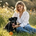 thumbnail image 4 of TIELUTT Smart Interactive Dog Toy Automatic Moving Bouncing and Stimulation E TPU Silent Foam Material Dog Christmas for 2 Indestructible Tug of War Dog for Bo Dogs Dog Bundle Durable Leather Dog for, 4 of 7