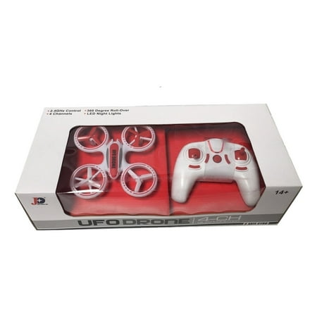 UFO Drone Quad-copter (Red)