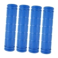 thumbnail image 3 of 4 piezas de puños para manillar de bicicleta, cómodos y antideslizantes. Azul, 3 of 9