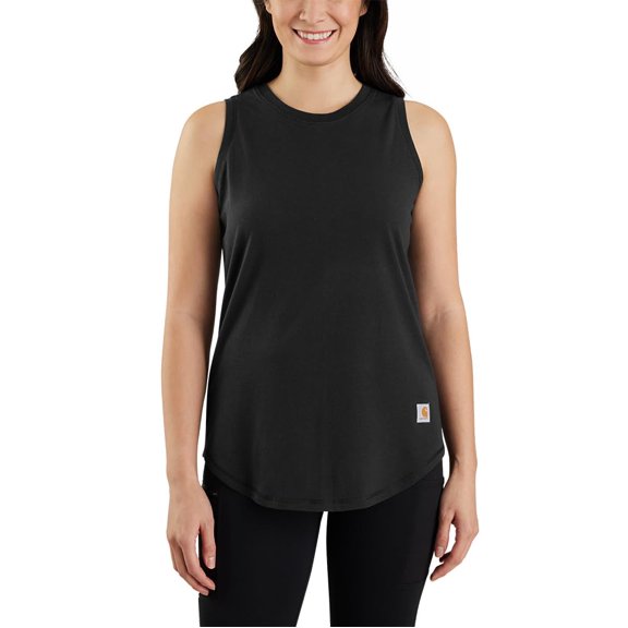 Carhartt Women's 105414 Women's Force® Relaxed Fit Tank Small Black