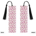 thumbnail image 2 of Kdxio Lilies Flowers Print Metal Tassel Bookmarks,Perfect Gift for Art Lovers and Bookworms Metal Bookmarks for Women, 2 of 8