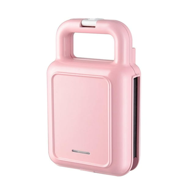 Sandwichera Eléctrica Sunnimix Mango Rosa 650W Enchufe De EE UU