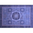 thumbnail image 1 of Ahgly Company Indoor Rectangle Oriental Blue Modern Area Rugs, 8' x 12', 1 of 4