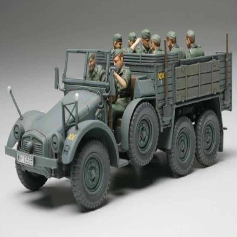 tamiya 6x4 truck krupp protze