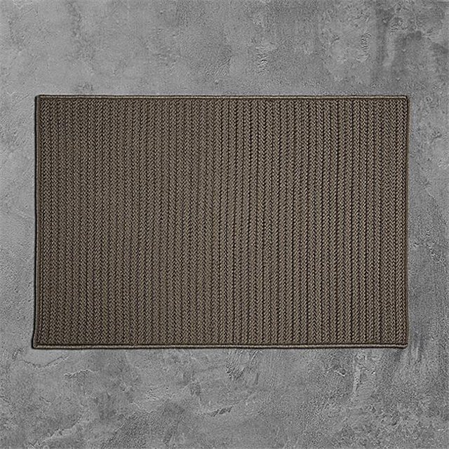 Colonial Mills H661R036X036S 3 ft. Simply Home Solid Square Rug, Gray