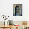 thumbnail image 2 of Nawypu  Sylvie Morocco Essaouira Door Framed Canvas Wall Art Beautiful Modern Art for Wall, 2 of 4