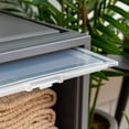 thumbnail image 6 of IRIS Flip-Up Door Plastic Drawers, Under Bed Storage Bins, Stackable, Modular 3Pk, 6 of 11