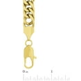 thumbnail image 4 of Men's Gold-Tone Stainless Steel Curb Link 8.5" Bracelet - Brilliance Fine Jewelry, 4 of 5