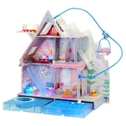 LOL Surprise OMG Winter Chill Cabin Wooden Doll House with 95+ Surprises in Multicolor, Hot Tub and Real Ice Skating Rink