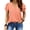 Coral, variant on UVN Blouses for Women Long Sleeve Shirts Casual Dressy Pleated Tunic Tops