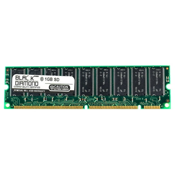 1GB RAM Memory for Gateway Server Series 930R Servers 164pin PC133 SDRAM RDIMM 133MHz Black Diamond Memory Module Upgrade