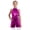Hot Pink, variant on Kids Girls Sleeveless Metallic Jumpsuits Short Leg Rompers for Jazz Hip Hop Dance Disco Party Pageant Gold 16