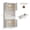 Antique white, variant on 70" Tall Fluted Kitchen Pantry Cabinet with Countertop, Freestanding Wood Storage Hutch Cupboard - 4 Doors & Drawer - Adjustable Shelves - for Kitchen, Mudroom, Bathroom, Antique White, 4-Door AB Box