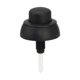 thumbnail image 1 of Botón de inodoro de un solo descarga Piezas de reparación del inodoro Decoración del baño Home Accesorios elegantes con barra para 49 Válvula de Juego negro, 1 of 9