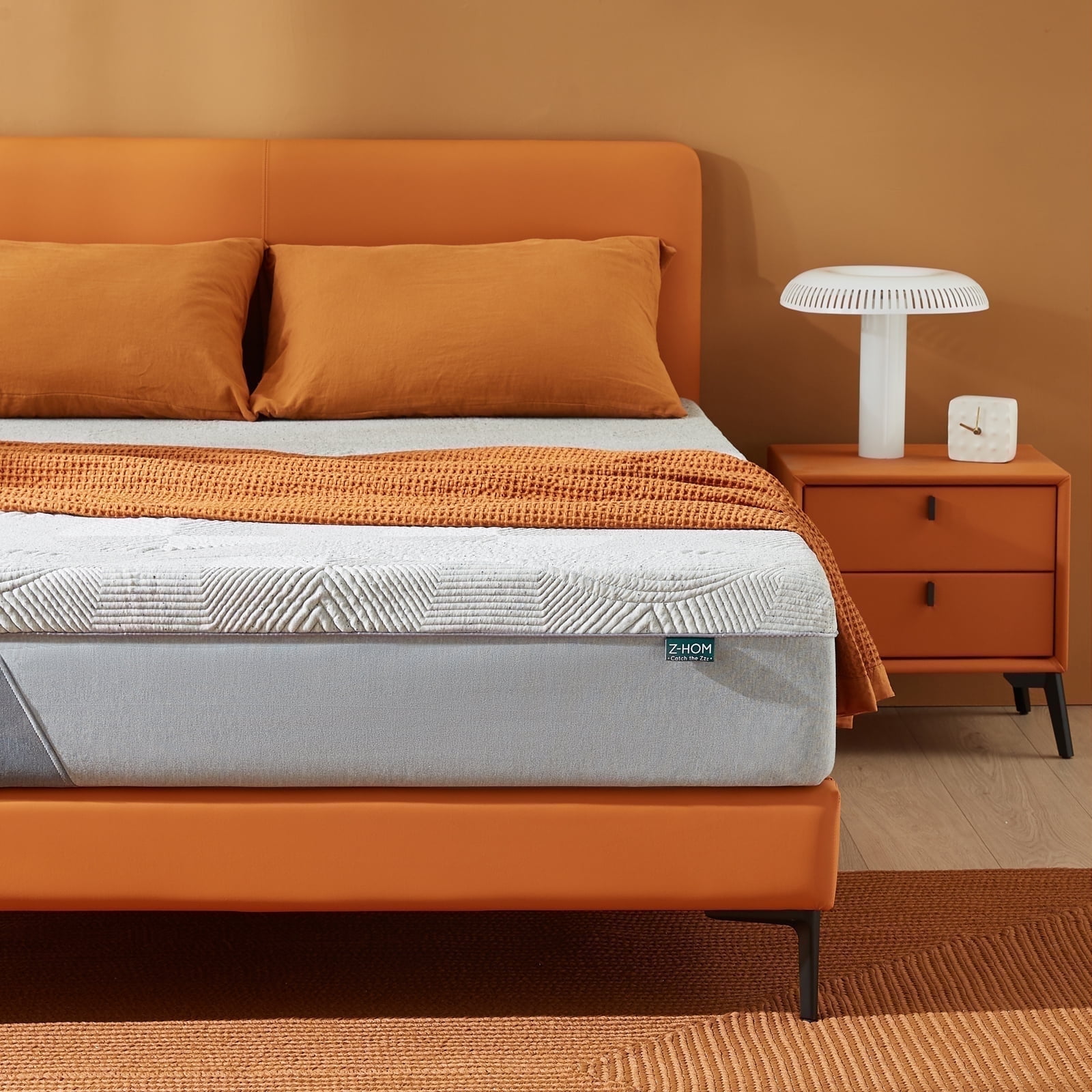 Z-HOM King Size 12-inch Gel Memory Foam Hybrid Mattress