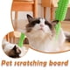 thumbnail image 3 of SGACAI WAXCMXYH Cepillo autoafeitador para gatos, cepillo rascador de esquina ajustable para cara de gato, peine de silicona para automasaje para gatos de interior, autolimpieza, masaje y muda para, 3 of 7