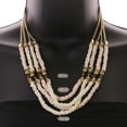 thumbnail image 3 of Mi Amore Necklace-Earring-Set White/Pink, 3 of 3