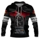 thumbnail image 2 of Sudadera con capucha innovadora y genial para hombre, moda informal, caballero de la Edad Media, sudadera con estampado 3D de manga larga, suéter tipo pulóver, 2 of 5