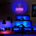 thumbnail image 7 of Y YUNHSOM Gaming Neon Sign, Dimmable Colored LED Headset Gamer Neon Light and USB Powered Headphone Lightup Game Signs for Game Zone Video Room Boy Bedroom，LED Light Up Sign for Bedroom, 7 of 7