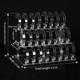 thumbnail image 2 of Clear 24 Bits Acrylic Watch Display Holder Stand Rack Showcase Tool Transparent Wristwatch Stand Case Bracelet Hold, 2 of 5