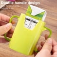 thumbnail image 4 of Juice Box Holder for Anti-Squeeze Cup Holder with Handle Adjustable Milk Carton Stand Spill-Proof Pouch Holder Lightweight Portable Juice Bag Stand, 4 of 7