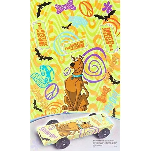 Revell Pinewood Derby Scooby-Doo Car Wrap Decal