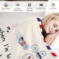 thumbnail image 3 of Wedding Blanket for Wife Husband, Romantic Anniversary Marriage Gifts for Her Him Women Men Couple, Happy Anniversary Blanket for Girlfriend Boyfriend Gifts Blanket 60"X 50", 3 of 5