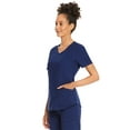 thumbnail image 3 of Scrubstar Women's Core Essentials Sweetheart V-Neck Scrub Top, Sizes XS-3L, 3 of 7