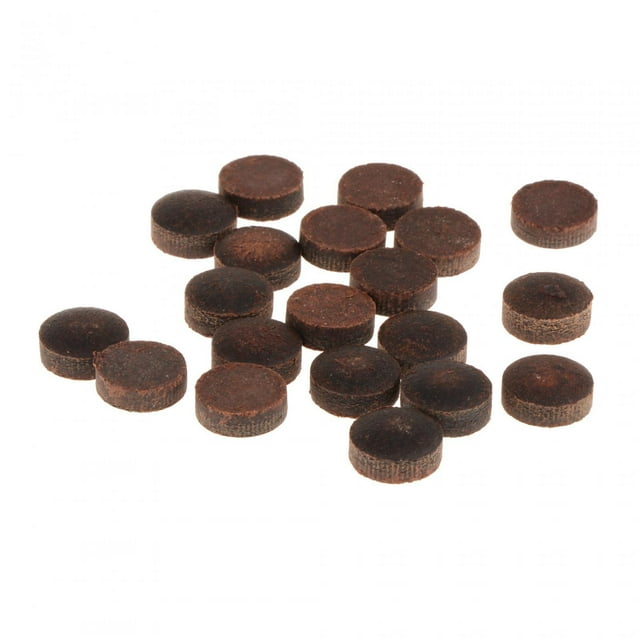 ZheElen Embouts de Queue de Billard Fournitures de Réparation Embouts de Queue de Snooker de Jeu Intérieur 20 Pcs 30 Pcs