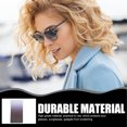 thumbnail image 4 of Sunglasses Case with Lens Cloth for Reading Glasses Storage Travel Eyewear Pouch Lightweight, 4 of 5