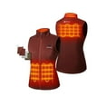 thumbnail image 2 of ORORO Women's Quilted Heated Vest with Battery, Lightweight Heating Vest for Winter Outdoors (Red, XS), 2 of 9