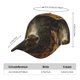 thumbnail image 2 of Fotbe Sunflower Cowboy Hat Cow Gorro Clásico de Béisbol, Gorra Ajustable con Broche Snapback, Gorro de Exterior de Algodón Suave, 2 of 6