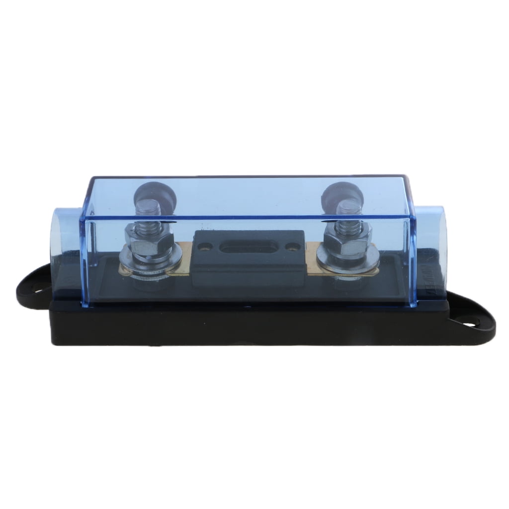 Wzmzjy Car Audio 0 4 6 8 Gauge ANL Inline Fuse Holder Fuseholder with Clear Cover