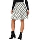 thumbnail image 3 of Falda A Línea de Mujer INSPIRE CHIC con Cintura Elástica, Largo a la Rodilla, Talla XS, Blanca, 3 of 5