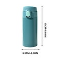thumbnail image 2 of NSESSHome Portable and Stylish 320ml Stainless Steel Insulated Water Bottle with Ergonomic Handle, Bounce Cover and 12 Hour Temperature Control for Men and Women, 2 of 6