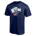 thumbnail image 2 of Men's Navy Columbus Blue Jackets Hometown Collection Push Ahead T-Shirt, 2 of 3