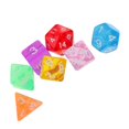 thumbnail image 1 of 7x Troquel de Dados Poliédricos para Mazmorras Y Juegos de Casino RPG de Dragón Suministros para Fiestas 3, 1 of 5