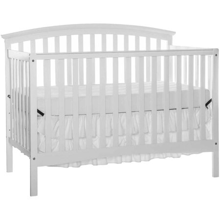 Dream On Me Eden 5 In 1 Convertible Crib White Walmart Com