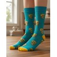 thumbnail image 2 of Calcetines Divertidos Calamardo Guapo Color Moda, 2 of 7