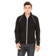 thumbnail image 1 of Chaqueta polar ribeteada para hombre NEGRO/ BLANCO S Bella + Lienzo 3710, 1 of 1