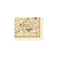 thumbnail image 2 of Historic Map - Bastogne Luxembourg Province Belgium - Robert 1748 - WallArt, 2 of 4
