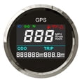 thumbnail image 1 of 52mm Car Boat Digital GPS Speedometer Tripmeter KM MPH Knots Odometer Adjustable GPS Blind Area Odometer Compensation 12/24V ,High Precision, 1 of 7