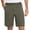 Green, variant on 9 crowns men's flat front modern fit twill chino belted shorts essentials-olive-40