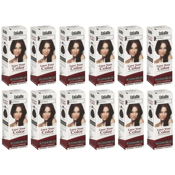 CoSaMo - Love Your Color Non-Permanent Hair Color 779 Dark Brown - 3 oz. (Pack of 12) CoSaMo - Love Your Color Non-Permanent Hair Color 779 Dark Brown - 3 oz. (Pack of 12)
