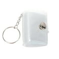 thumbnail image 2 of YOHAVEN Mini Photo Album 5 Pack 1" Keychain Picture Holder, Small PVC Storage Book for Wedding Anniversary Valentine Party Bag Pendant Travel Keepsake Gift, 2 of 7